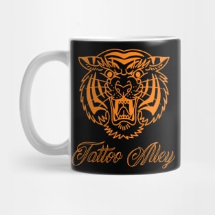 Tattoo Alley tiger Mug